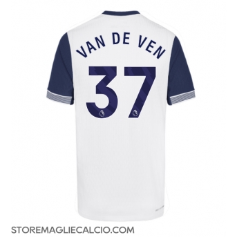 Tottenham Hotspur Micky van de Ven #37 Maglia Gara Casa Repliche 2024-25